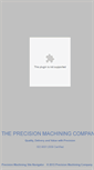 Mobile Screenshot of precision-machiningco.com
